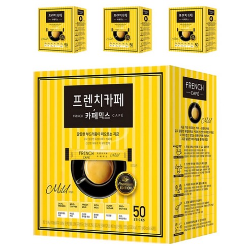 프렌치카페 카페믹스 마일드, 11.1g, 50개입, 4개