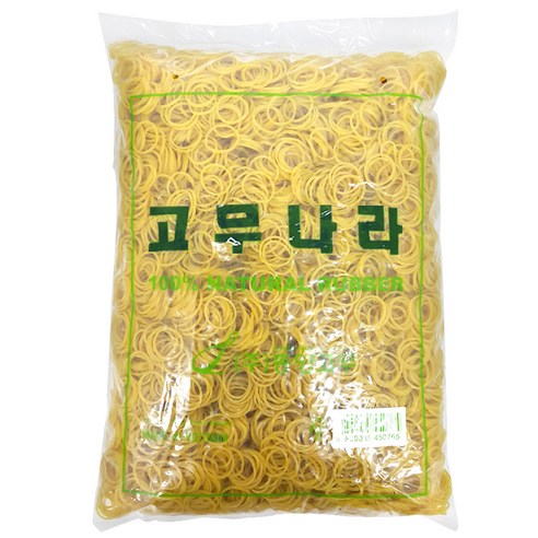 고무나라 고무밴드 1kg 30 x 1.3 mm, 1개