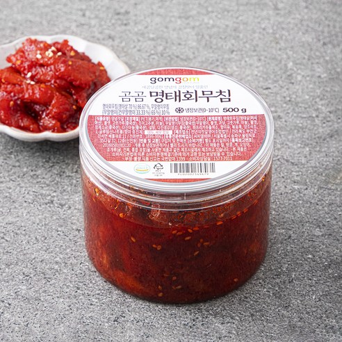 곰곰 명태회무침, 500g, 1개 명태식혜