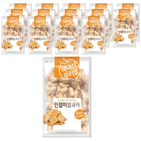 청우 인절미 쌀과자, 280g, 15개