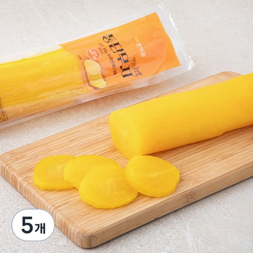 한아름 통단무지, 550g, 5개