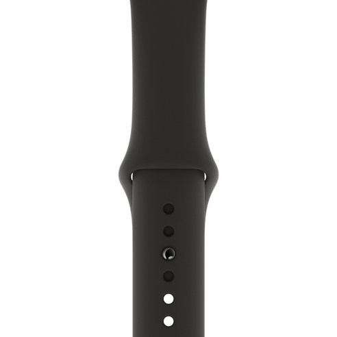 Apple 정품 애플워치 3/4/5 스포츠 밴드, 38/40mm, Black