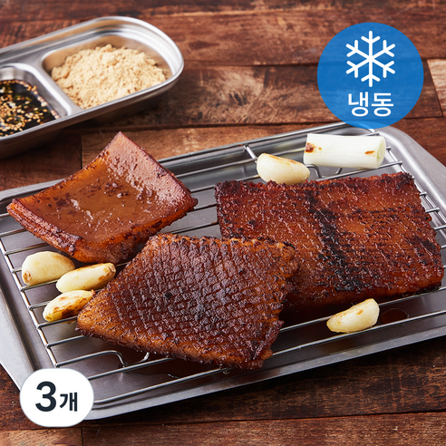 마녀의 야식 매콤 & 오향 반반 벌집껍데기 (냉동), 324g, 3개