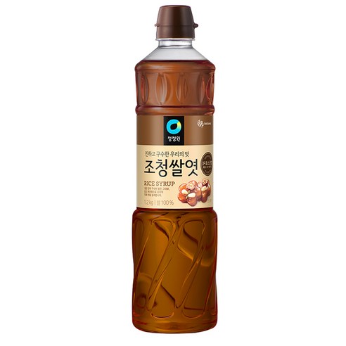 청정원 조청쌀엿, 1.2kg, 5개