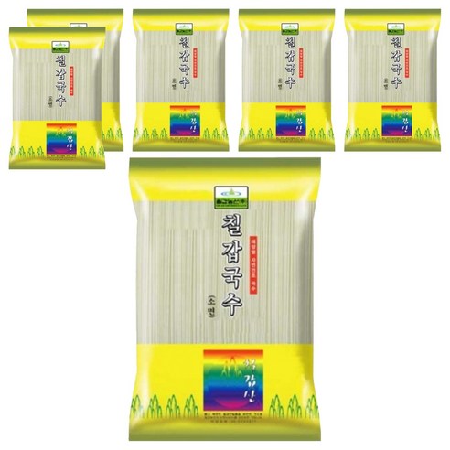 칠갑농산 국수opp 소면, 3kg, 6개