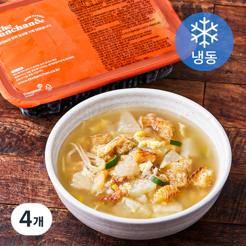 더반찬 황태해장국 (냉동), 550g, 4개