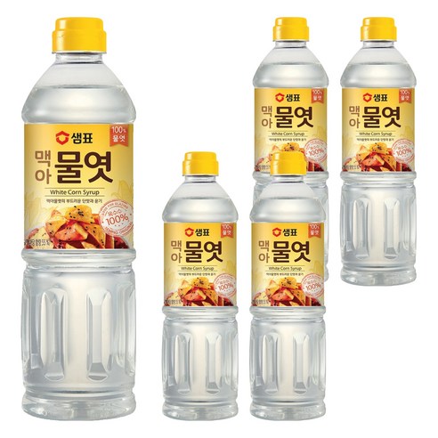 샘표 맥아물엿, 1.2kg, 5개