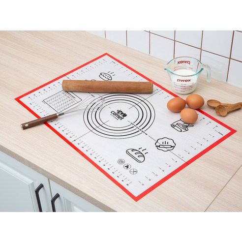 코멧 키친 실리콘 베이킹 작업매트: 주방에서의 베이킹을 더 편리하고 비용 효율적이며 위생적으로 만들어주는 다목적 솔루션