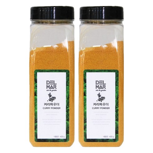 딜리셔스마켓 커리파우더 대형, 400g, 2개