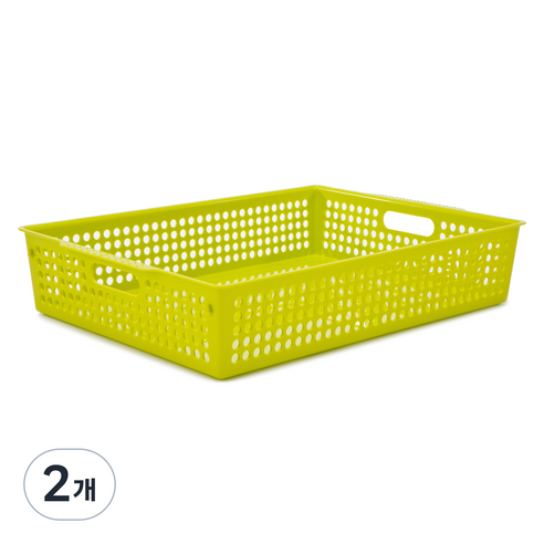리템 센스업 바스켓 5호, GREEN, 2개