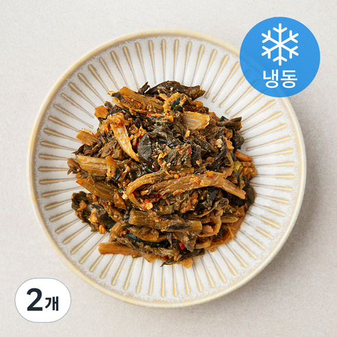 녹선 끓여먹는 다용도 양구된장 시래기 (냉동), 200g, 2개