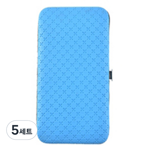 마켓A 네일케어 손톱깎이 19종 세트, 5세트, 블루