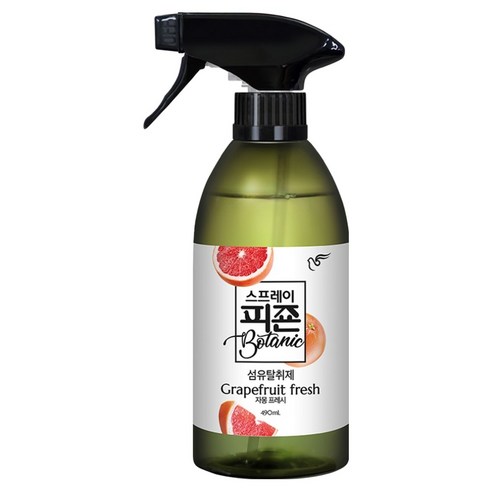 피죤 스프레이 보타닉 섬유탈취제 자몽프레시, 490ml, 1개