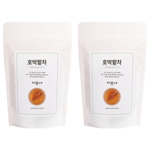 청년농원 호박팥차, 1.5g, 50개입, 2개