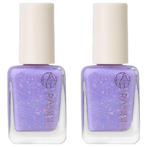 파셋 셀럽 네일 폴리쉬 매니큐어, 55 프리티퍼플, 7ml, 2개