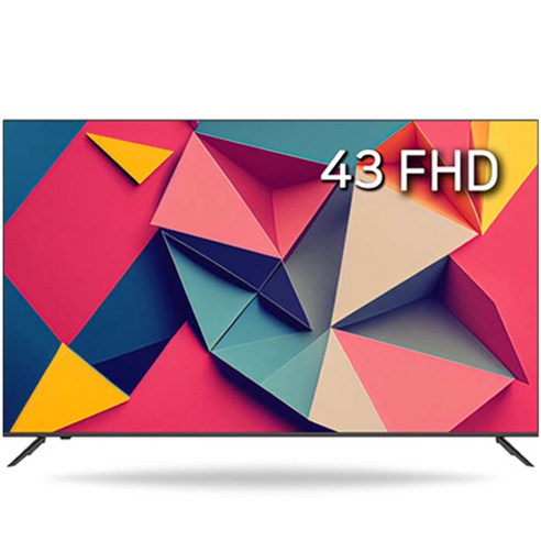 시티브 FHD LED TV, 고객직접설치, 스탠드형, 108cm(43인치), HU4300FHD