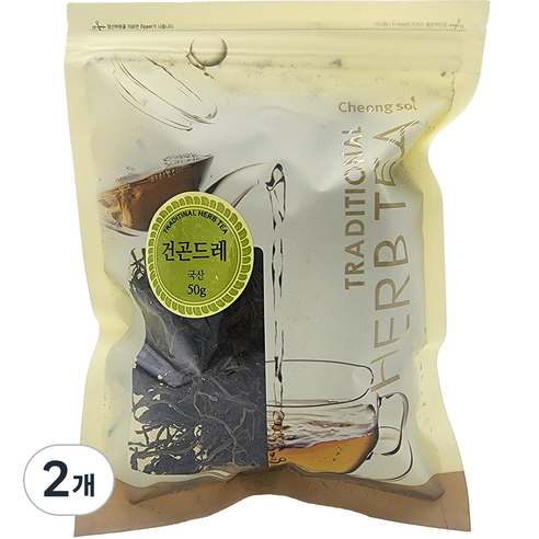 청솔 건곤드레, 50g, 2개