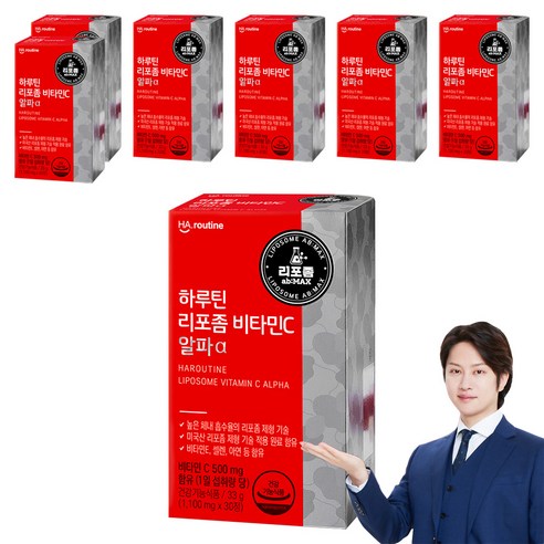 하루틴 리포좀 비타민C 알파, 30정, 7개