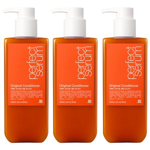미쟝센 퍼펙트 오리지널 세럼 컨디셔너 7X, 530ml, 3개
