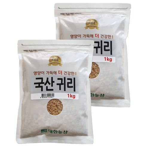 대한농산 귀리, 1kg, 2개