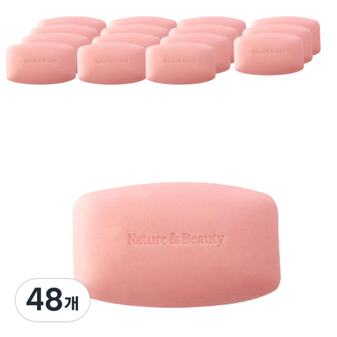 무궁화 타임 로즈 비누, 100g, 48개