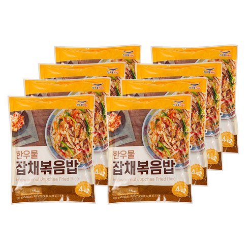 든든한 한 끼, 한우물 잡채볶음밥