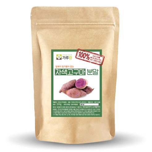 라이크 가루랑 자색고구마 분말, 1.2kg, 1개