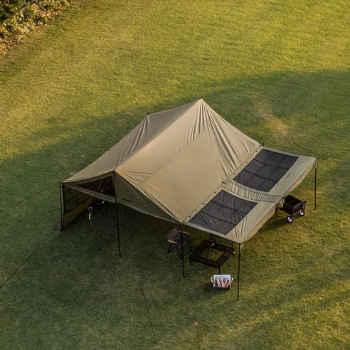 벌레 걱정 없고 시원한 그늘, 아이두젠 그랜드빌 타프스크린으로 완벽한 캠핑을!