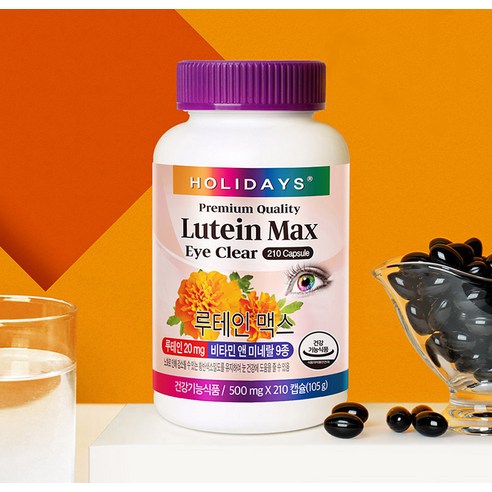 홀리데이즈 루테인 맥스, 210정, 1개