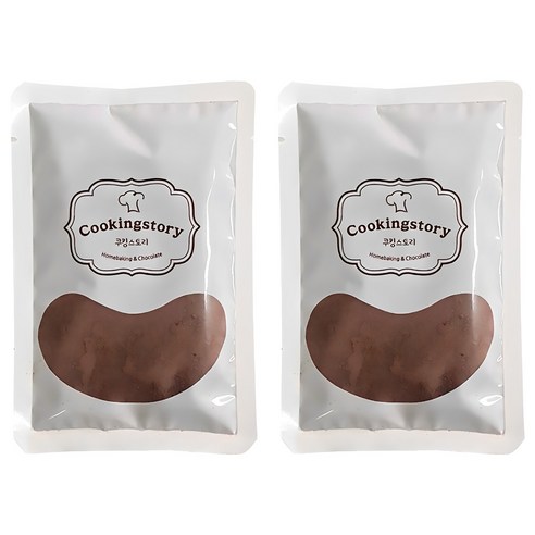 쿠킹스토리 코코아 파우더, 200g, 2개