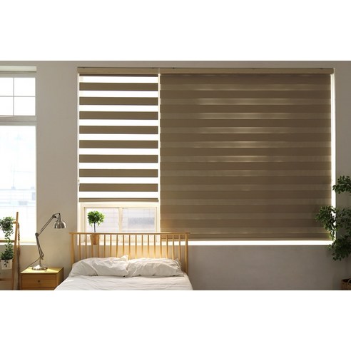 아늑한 공간과 완벽한 휴식을 위한 선택, 창안애 멀키 암막 콤비블라인드