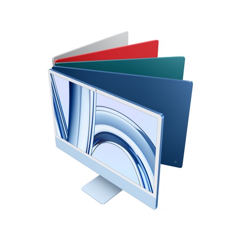 Apple 2023 아이맥 24 M3, 그린, 8코어, 256GB, M3 8코어, 8GB