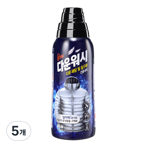 울샴푸 다운워시, 800ml, 5개