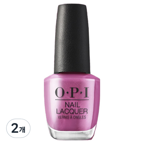 오피아이 네일락커, NLF 019 CosMIC Drop, 2개, 15ml