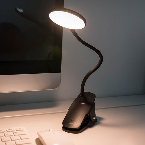레토 클립형 무선 LED 책상 스탠드 LLS-C10 모던/심플한 디자인의 LED 램프