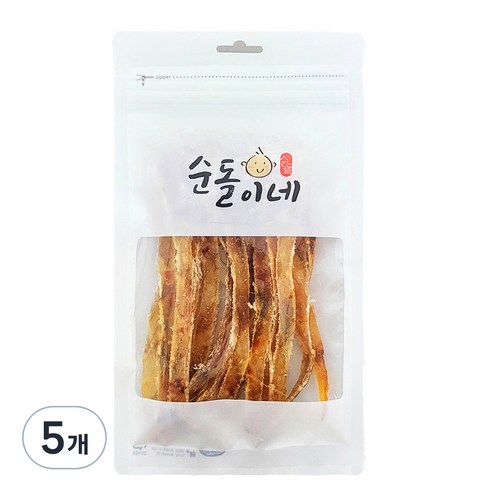 순돌이네 순살 구운 아귀스틱, 5개, 70g