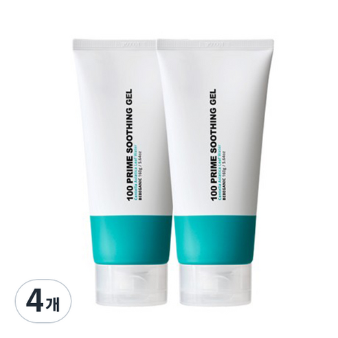 베베가닉 100프라임 수딩젤, 160ml, 4개