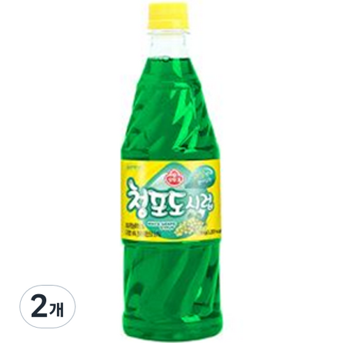 오뚜기 청포도 슬러시시럽, 1kg, 2개