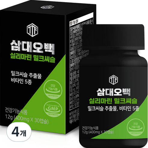 삼대오백 실리마린 밀크씨슬 30정, 4개