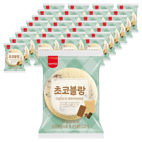삼립 초코블랑 쿠키, 14g, 30개