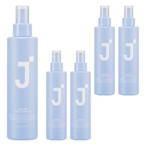 제이숲 볼륨 헤어 픽서 스프레이 2X, 200ml, 5개