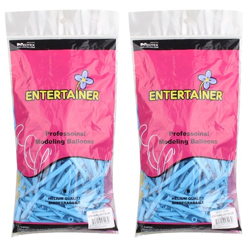 네오룬스 260N 요술풍선 100p, 스탠다드라이트블루, 2개