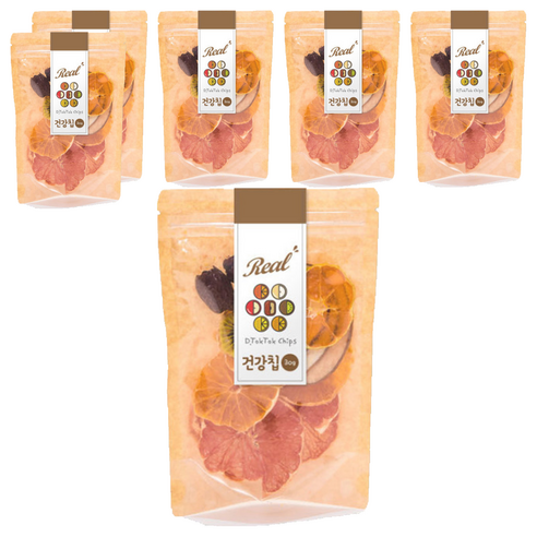 디톡톡 건조 과일 건강칩, 30g, 1개입, 6개