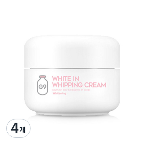지나인스킨 바이 베리썸 화이트 인생 크림 50g, 4개