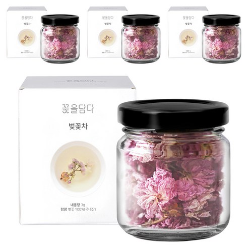 꽃을담다 미니 벚꽃차, 3g, 1개입, 4개