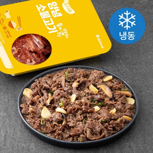 요리락 양념 소불고기 (냉동), 1개, 400g 삼형제고기