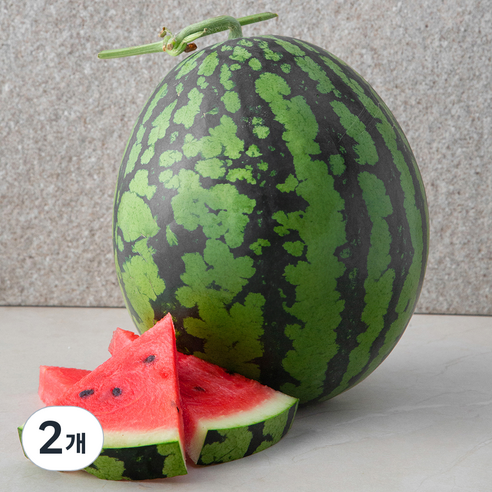 곰곰 유명산지 11.5 brix 수박, 9kg 미만, 2개