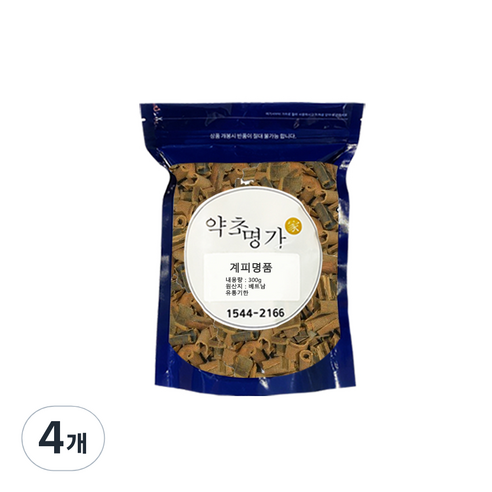 약초명가 계피 명품형, 300g, 4개