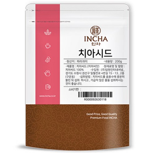 인차 치아씨드, 200g, 1개 - 치아씨드 | 쿠팡