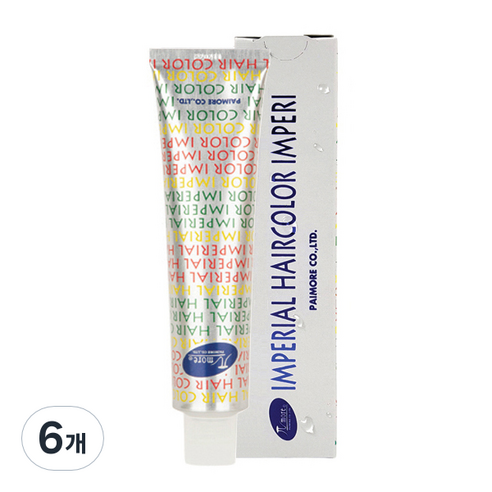 파이모아 임페리얼 헤어칼라 염모제 1제 90g, 레드계열 GR-6, 6개